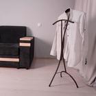 Вешалка костюмная «Слуга», 47×36×106 см, цвет медный антик - Фото 5