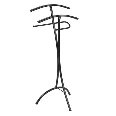 Вешалка костюмная «Слуга», 35×28×81,5 см, малая, цвет чёрный