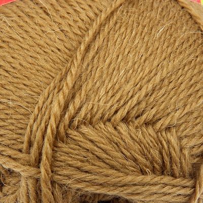 Пряжа "Чистая шерсть" 100% шерсть 250м/100гр (0680, хаки)