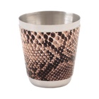 Подарочный набор «Питон»: фляжка 240 мл, 4 рюмки, воронка - Фото 5