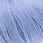 Пряжа "Люкс" 100% мериносовая шерсть 200м/50гр (0304, светло-голубой) - Фото 1