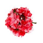 Декор для творчества "Астра в сетке" (1 набор=1 букету) в букете 6 шт МИКС 8х4 см - Фото 1