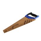 УЦЕНКА Ножовка по дереву ТУНДРА, 400 мм, 7-8 TPI, 3D заточка, каленый зуб - Фото 3