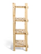 Стеллаж деревянный, 4 полки 110×50×35 см, «Добропаровъ» - Фото 3