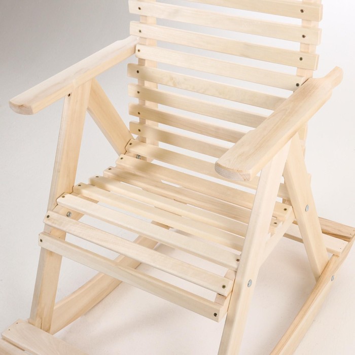 Кресло-качалка, 70×110×90см, из липы, "Добропаровъ" - фото 1890624787