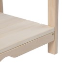 Стеллаж деревянный, 3 полки, 80×50×35 см, липа, напольный, «Добропаровъ» - Фото 4