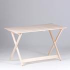 Стол для бани и дачи, 120×60×75 см, складной, деревянный, «Добропаровъ» - Фото 1