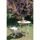 Стол деревянный, 80×80×75 см, складной, круглый - Фото 4