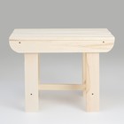 Лавка деревянная, 60×40×43.5 см, липа, «Добропаровъ» - Фото 3