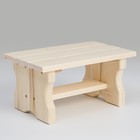 Лавка деревянная, 36×23×17 см, липа,«Добропаровъ» - Фото 1