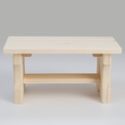 Лавка деревянная, 36×23×17 см, липа,«Добропаровъ» - Фото 4