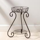 Подставка для цветов «Лотос малый», d=25 см, цвет медный антик - Фото 1