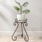 Подставка для цветов «Лотос малый», d=25 см, цвет медный антик - Фото 2