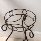 Подставка для цветов «Лотос малый», d=25 см, цвет медный антик - Фото 3