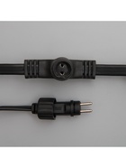 Гирлянда «Занавес» 2 × 9 м, IP44, УМС, тёмная нить, 1800 LED, свечение синее, 220 В - Фото 10