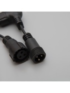 Гирлянда «Занавес» 2 × 9 м, IP44, УМС, тёмная нить, 1800 LED, свечение синее, 220 В - Фото 11