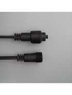 Гирлянда «Занавес» 2 × 9 м, IP44, УМС, тёмная нить, 1800 LED, свечение синее, 220 В - Фото 9