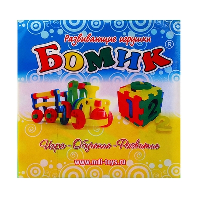 Мягкий развивающий коврик "Животные"
