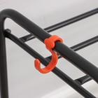 Подставка для обуви, 2 яруса, 65×30×40 см, цвет чёрный - Фото 4