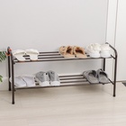 Подставка для обуви, 2 яруса, 87×30×40 см, цвет МИКС - Фото 5