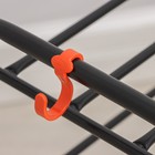 Подставка для обуви, 3 яруса, 65×30×48 см, цвет чёрный - Фото 4