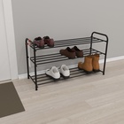 Подставка для обуви, 3 яруса, 87×30×48 см, цвет МИКС - Фото 9