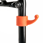 Подставка для обуви с сиденьем, 3 яруса, 65×30×48 см, цвет чёрный - Фото 2