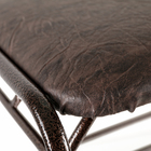 Подставка для обуви с сиденьем, 3 яруса, 65×30×48 см, цвет медный антик - Фото 4