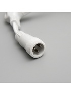 Гирлянда «Занавес» 2 × 6 м, IP44, УМС, белая нить, 1440 LED, свечение синее, 220 В - Фото 12