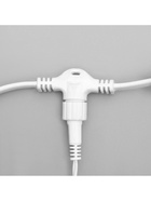 Гирлянда «Занавес» 2 × 6 м, IP44, УМС, белая нить, 1440 LED, свечение синее, 220 В - Фото 9