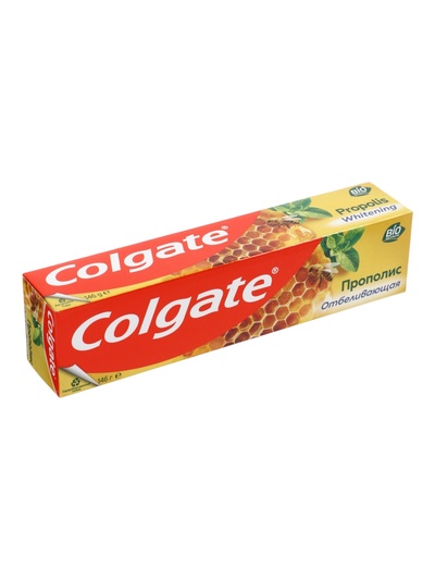 Зубная паста Colgate, прополис, отбеливающая, 146 мл