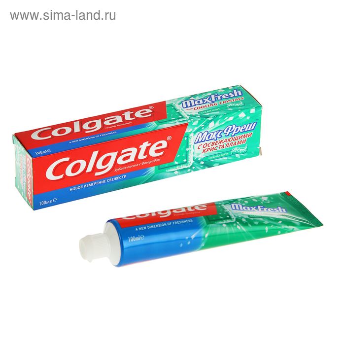 Зубная паста Colgate Max Fresh «Нежная мята», 100 мл - Фото 1