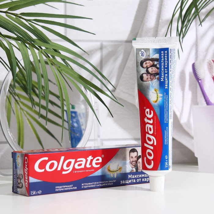 Зубная паста Colgate «Максимальная защита от кариеса», свежая мята, 100 мл - Фото 1