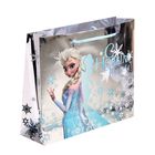 Пакет голография горизонтальный "С Новым годом", Холодное сердце, 23 х 27 см - Фото 3