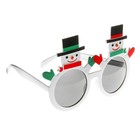 Карнавальные очки «Снеговик» - фото 8426435