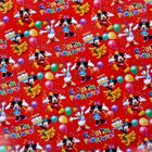 Бумага упаковочная глянцевая "С Днем Рождения", Микки Маус и друзья, 70 х 100 см - Фото 3