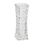 Ваза «Геометрия», клетка, 17.5×5.5 см, стекло, прозрачная 1148863
