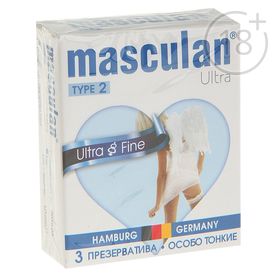 Отзывы на Презервативы Masculan 2 Ultra, особо тонкие, прозрачные с ...
