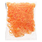 Набор двухцветных резинок для волос, жёлто-оранжевые, 1000 шт, - Фото 3