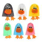 Мягкая игрушка на руку «Уточка» пищит и вытягивает язычок, МИКС - Фото 2