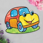 Фреска форменная с блёстками «Машинка» - Фото 1