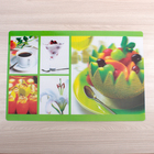 Набор салфеток сервировочных на стол Real 3D «Фруктовая тарелка», 12 шт: (6 шт - 41×27 см), (6 шт - 10×10 см) - Фото 2