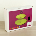 Этажерка-фруктовница «Лист», 2 яруса, 24×18×20 см, цвет МИКС - Фото 8