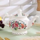 Чайник заварочный «Гостеприимный», 0.59 л, 20×20×14 см, 1 сорт, авт. Алдошина Л.В. - Фото 1