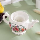 Чайник заварочный «Гостеприимный», 0.59 л, 20×20×14 см, 1 сорт, авт. Алдошина Л.В. - Фото 4