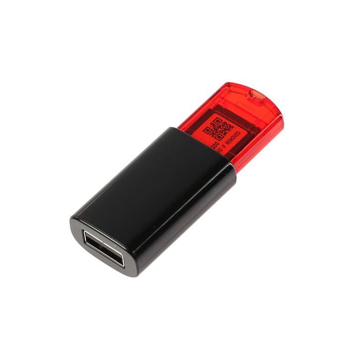 Флешка Smartbuy Click, 64 Гб, USB2.0, чт до 25 Мб/с, зап до 15 Мб/с, чёрная - фото 51292482