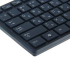 Клавиатура Smartbuy 204 Slim, проводная, мембранная, 107 клавиш, USB, черная - Фото 2