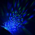 Световой прибор «Хрустальный цветок» 12.5 см, Е27, свечение RGB - фото 8258500