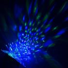 Световой прибор «Хрустальный цветок» 12.5 см, Е27, свечение RGB - Фото 3