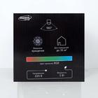 Световой прибор «Хрустальный цветок» 12.5 см, Е27, свечение RGB - Фото 8